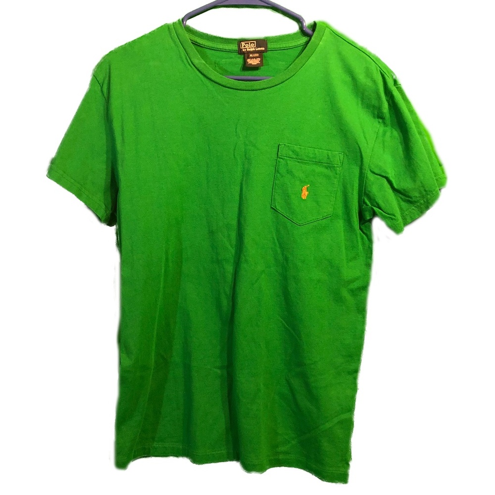Polo Ralph Lauren Boys Green T-Shirt Size XL